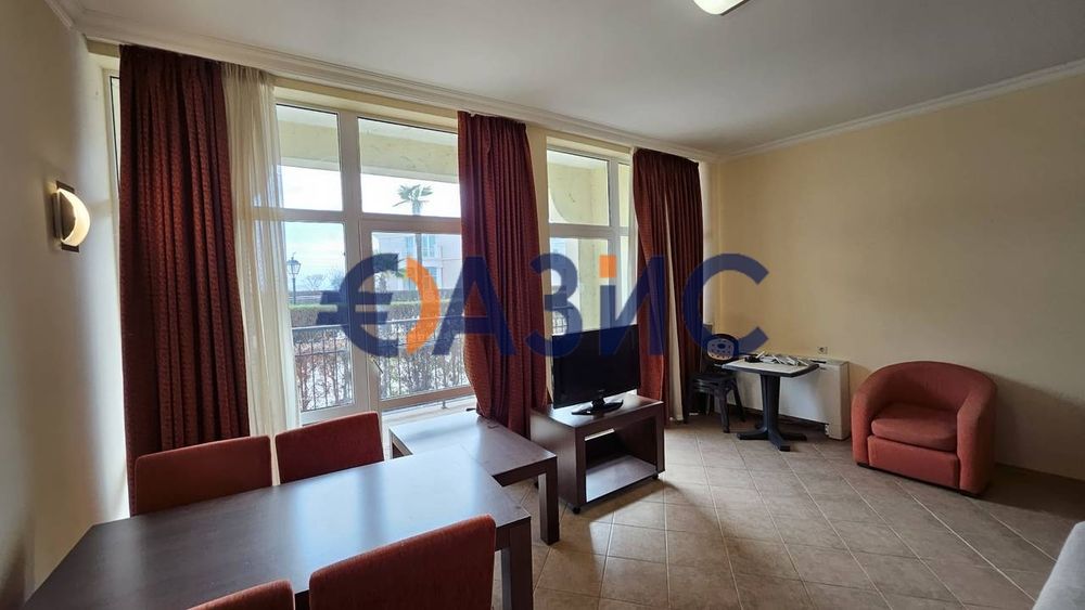 Апартамент с 1 спалня, в Сансент Ризорт, България, Поморие, 88 м2,