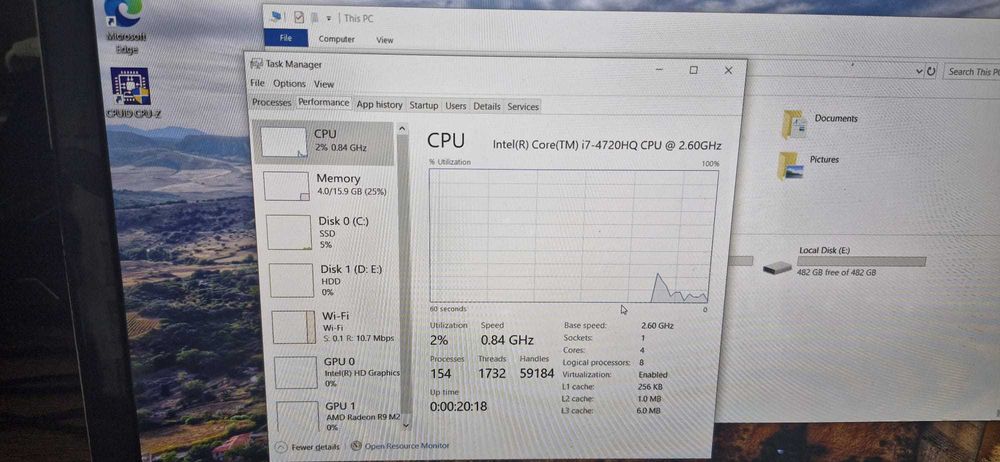 Laptop Toshiba i7 / 16GB RAM / SSD + HDD 1TB+ usor negociabil