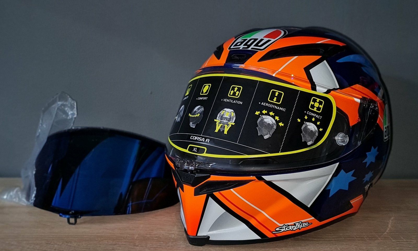 Agv corsa r miller hot sale 2018