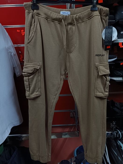 Оригинално долнище Replay L , XL , XXL ново мъжко памучно анцуг реплей