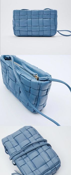 Новая кожаная сумка Zara