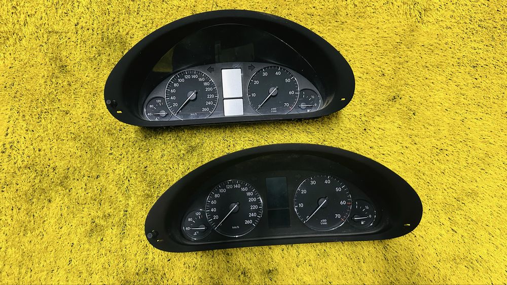 W203 рестайлинг щиток прибор панель прибор w463 G500 авторазбор мерс