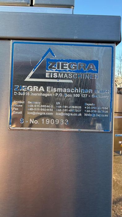 Ziegra mașina fulgi gheata + sistem Trasport