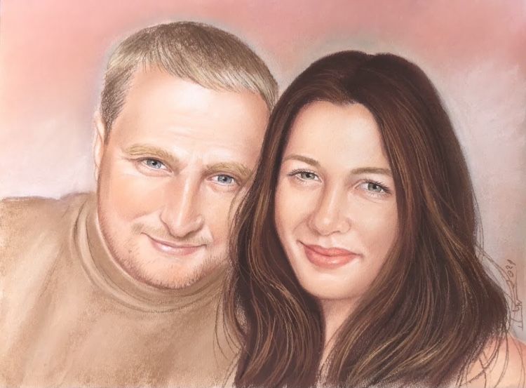 Портрет,подарък за сватба ,рожден ден и други поводи