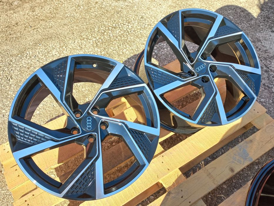 18 Audi RS2025 line A4 A5 A6 A7 A8 Q3 Q5 Rs6 Rs7 Black Diamond 8.5j