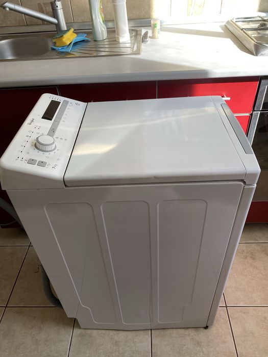 Mașină spălat verticală Whirlpool TDLR 70210, 7 kg, 1200 RPM, Clasa A+++