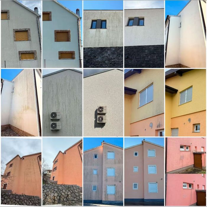 Spălăm fațade si pavele - Curățare profesională!