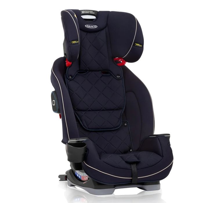 Scaun auto ISOFIX Graco Slimfit LX Black, 0-36 Kg, Negru