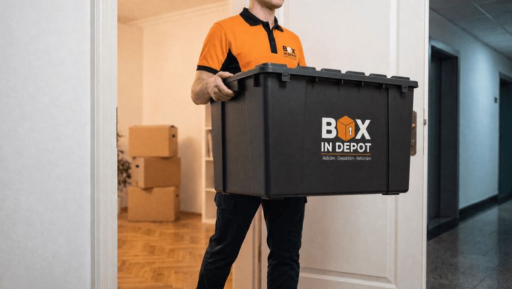 Depozitare (self storage) cu ridicare si retur acasa — Bucuresti si Ilfov