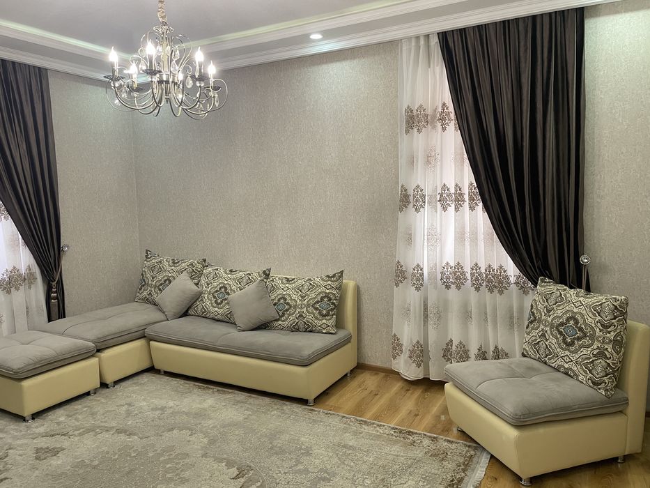 Аренда 2-х комнатная евро квартира в ЖК Parkent Village. (Тенге банк)