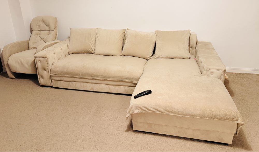 Coltar + scaun masaj cadou