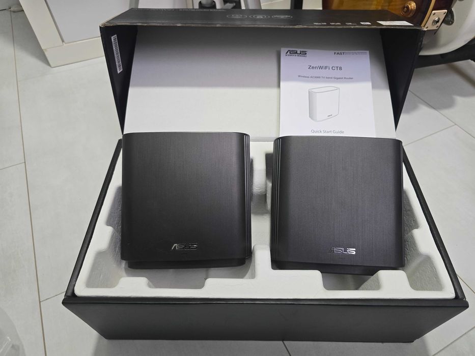 Sistem Mesh ASUS ZenWiFi CT8 AC3000 - set 2 buc, 500 mp