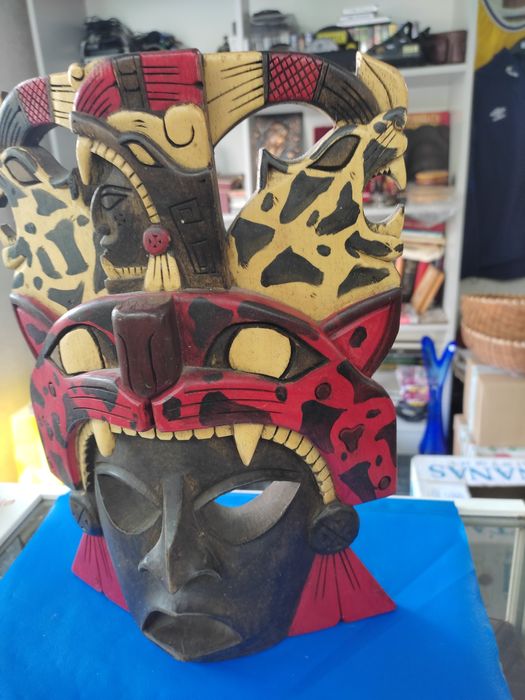 Дървена маска мексико