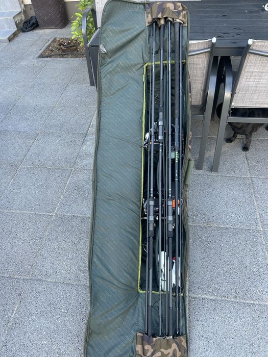 Vand lansete Daiwa 10ft+husa Fox Camolite