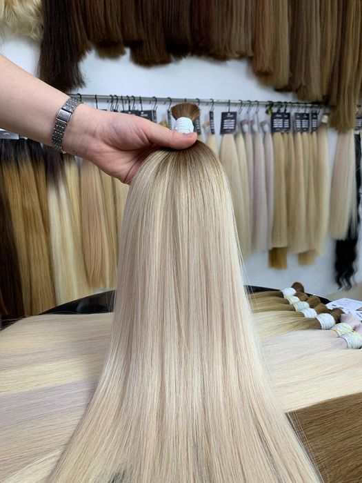 Човешка естествена коса двойна плътност