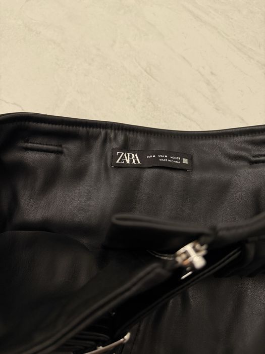 Дамска кожена пола Zara
