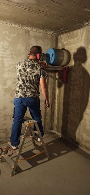 Gaura hota, centrala,ac,ventilație,decupaje in beton armat,etc