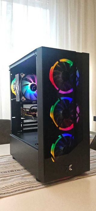 Добро Гейм PC Ryzen 5 5500/16Gb/512GB SSD+500Gb HDD/RX 5600XT/Гаранция