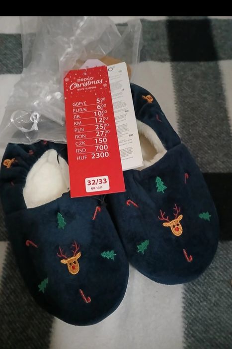 Papuci de casă mărimea 32