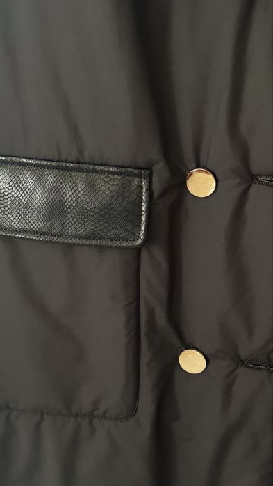 Зимнее пальто с норковым воротником