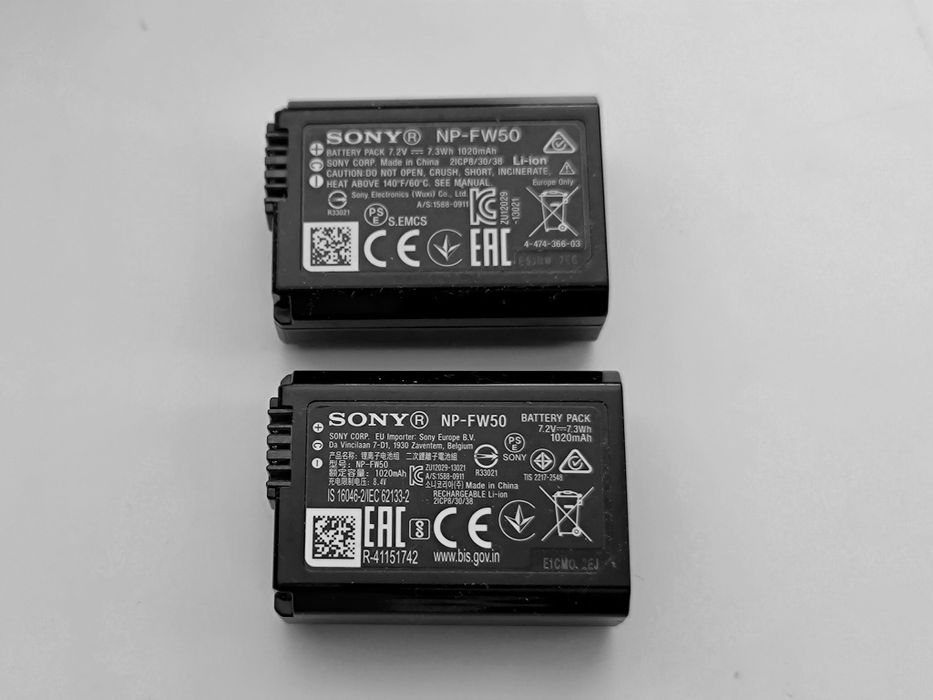 Батерии за фотоапарат Sony