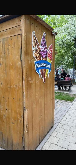 Киоск в центральном парке Астана