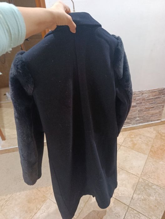 Палто Desigual тъмносиньо