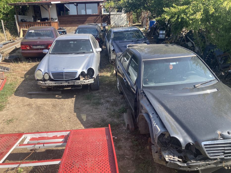 Мерцедес w210 на части