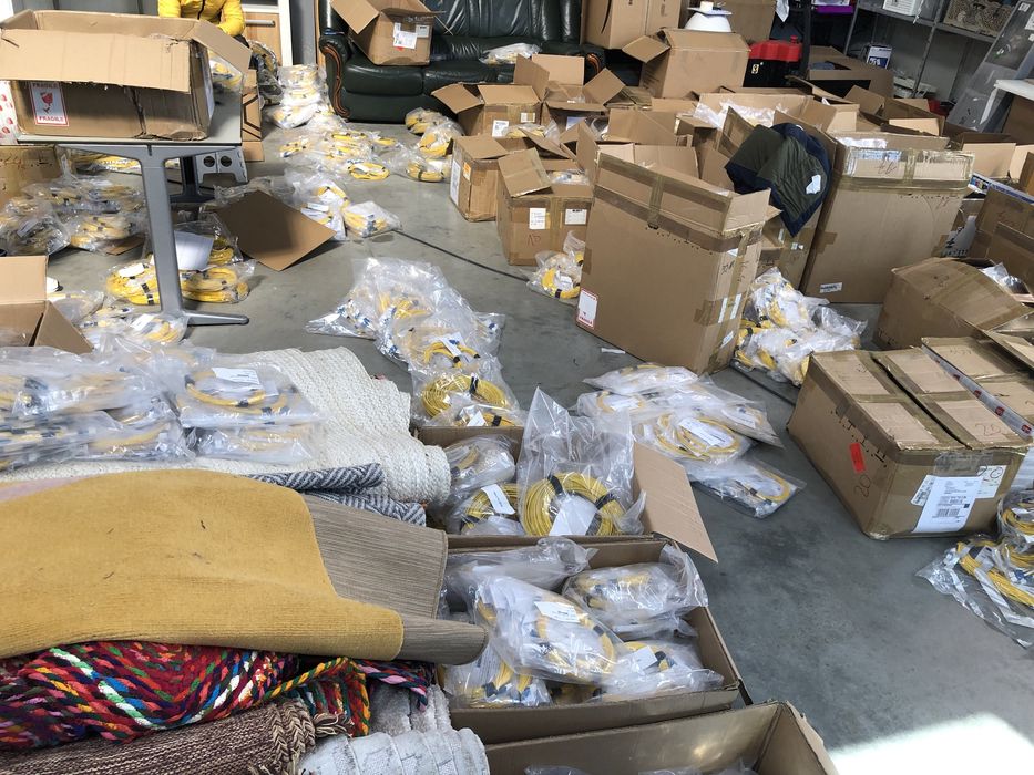 LOT Fibra optica fujikura AFL HYPERSCALE patch cord single mode