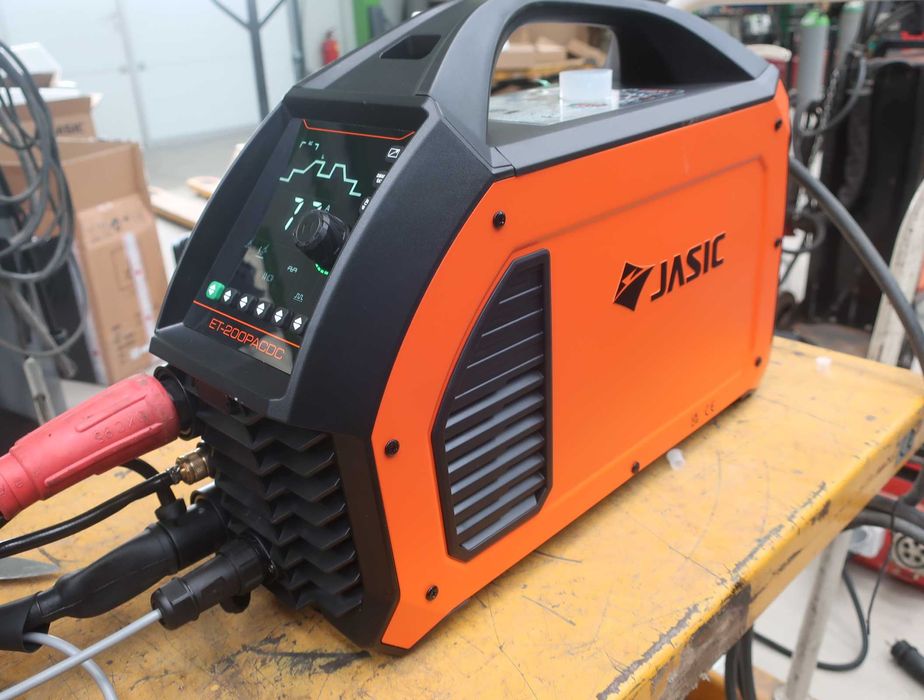 Заваръчен апарат, заваряване на алуминий, ACDC, Jasic TIG 200P AC/DC