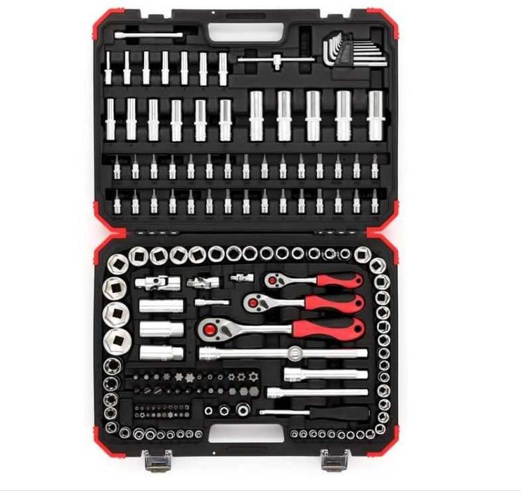 Gedore Red-комплект гедоре 172 части (1/2-1/4-3/8)