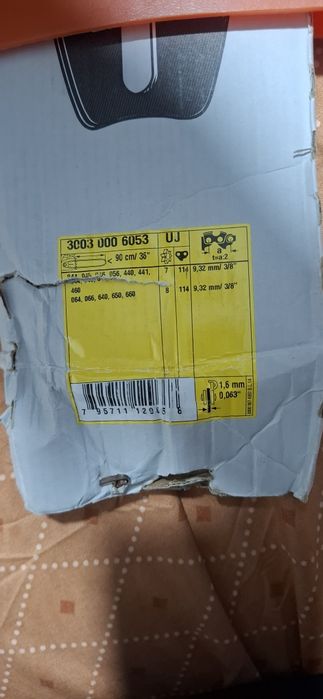 Vand lamă si lant pentru stihl 90 cm