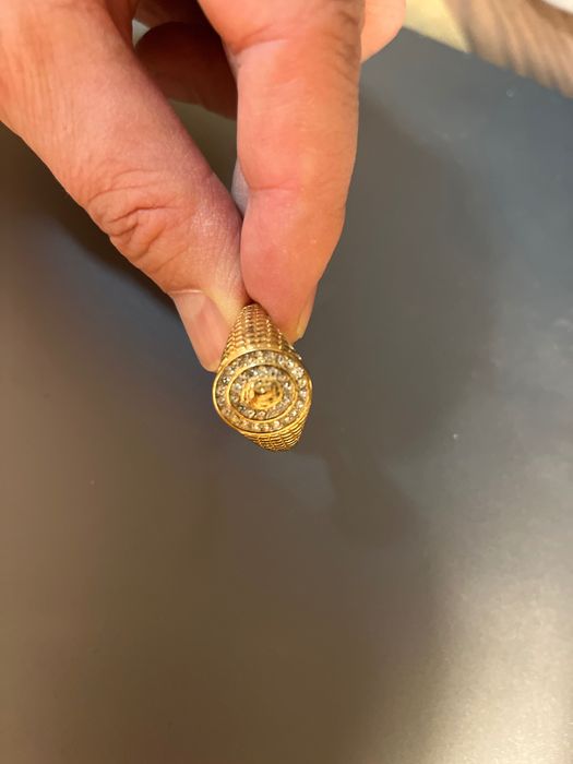 Мъжки пръстен с камъни