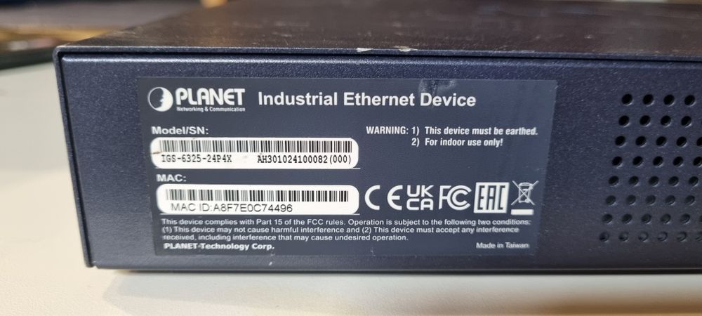 Switch Industrial Managed PLANET IGS-6325-24P4X | 24x GbE PoE+ | 4x 10G SFP+