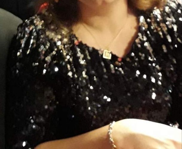 Rochie din paiete negre