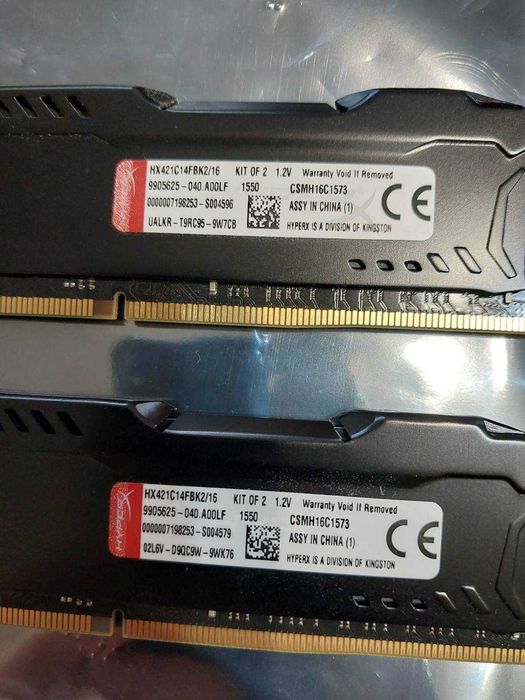 16GB DDR4 2133Mhz, 2400Mhz, 2666Mhz - RAM памет