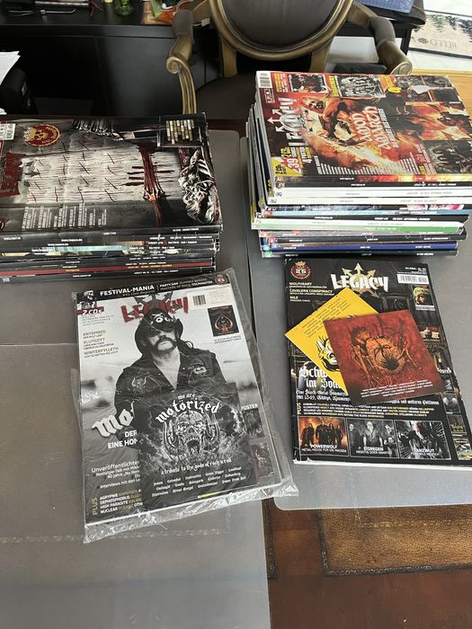 Colectie reviste in limba germana Legacy-the voice from the dark side