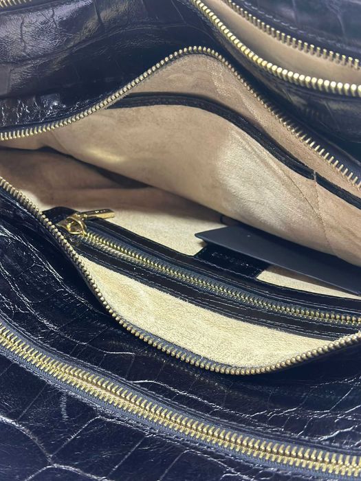 Geanta Versace din Piele de Crocodil -A-