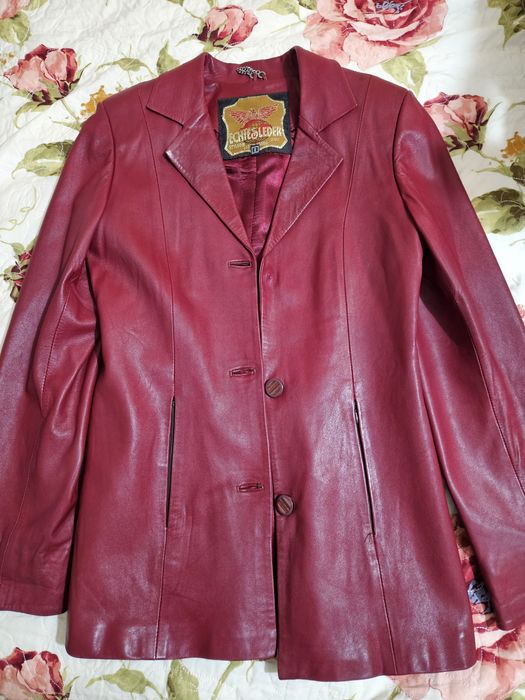 Кожаный пиджак турция