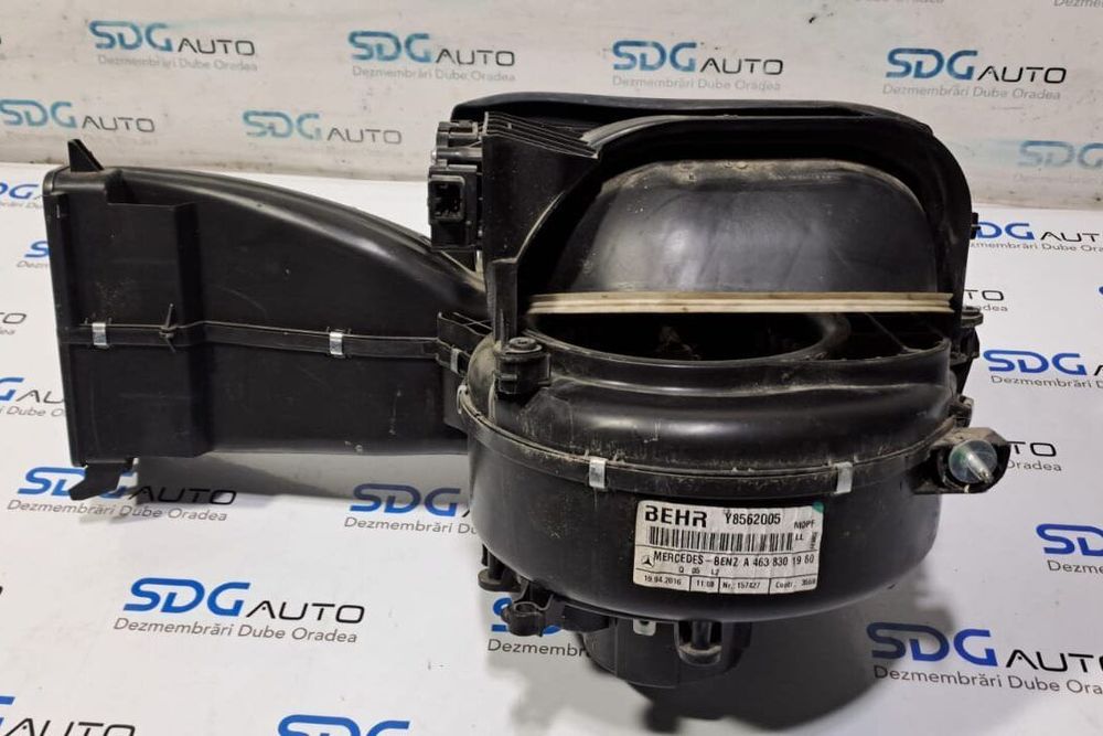 Carcasa cu aeroterma bord A4638301960 Mercedes G350 2011-2019