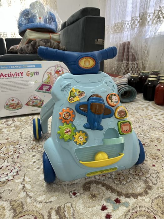 Ходунки каталка. Тәй тәй. Первый шаг.