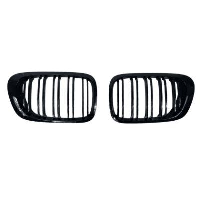 Решетки за BMW E46 (1998-2003) coupe - двойни гланц