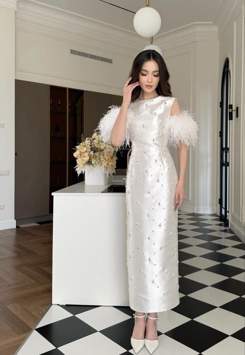 Платье Bergamo белое