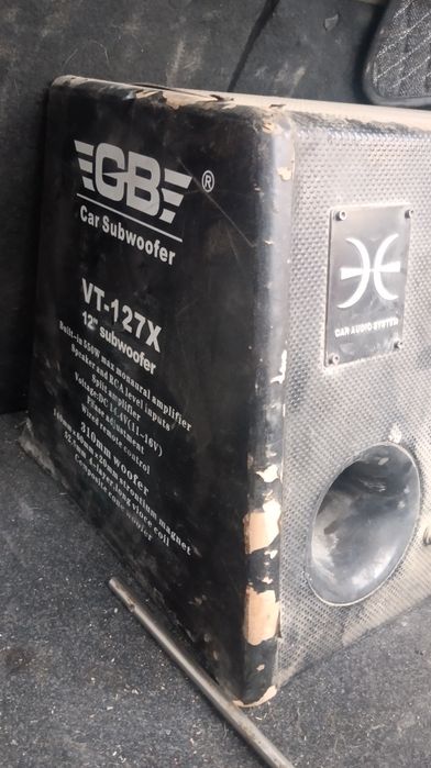 Сабвуфер активный gb vt127x