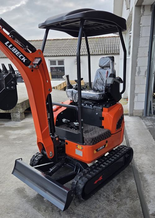 Miniexcavator 1.6tone LUBECK W 169 L ~Utilaj NOU~Plata in rate/Leasing- 2 ani Garanție