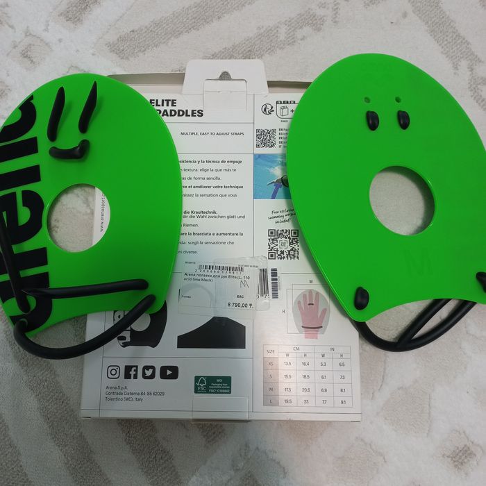 Лопатки для плавания