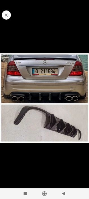 Передний бампер BMW e34 е36 е38 е39 e53 mercedes w124 w140 w190 w202