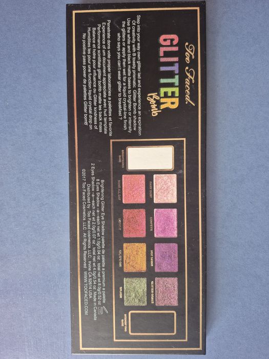 Paleta eyeshadow