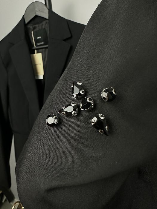 Дамска риза с камъни два цвята