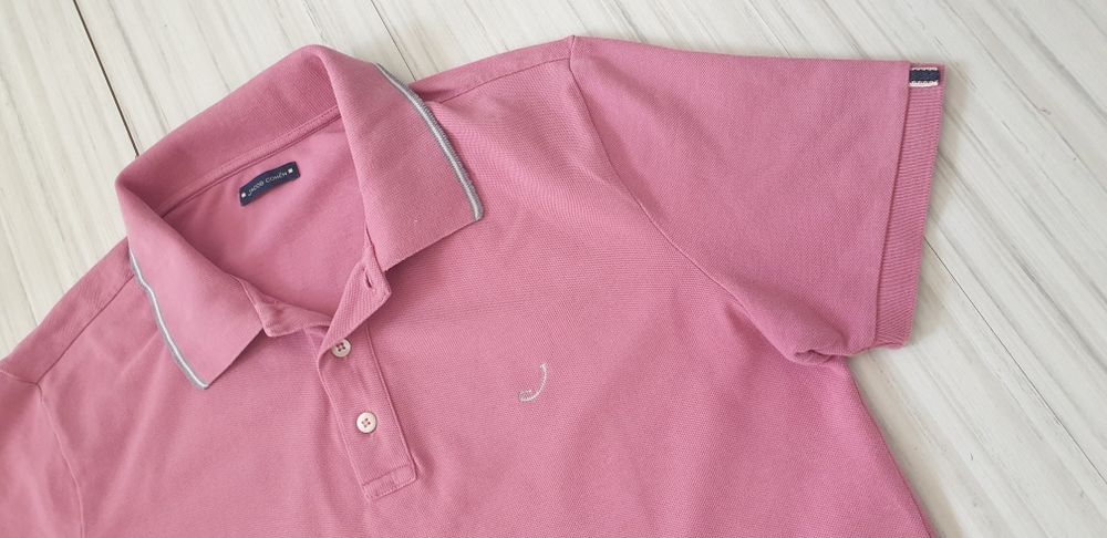 Jacob Cohen Pique Cotton Mens Size L ОРИГИНАЛ! Мъжка Тениска!